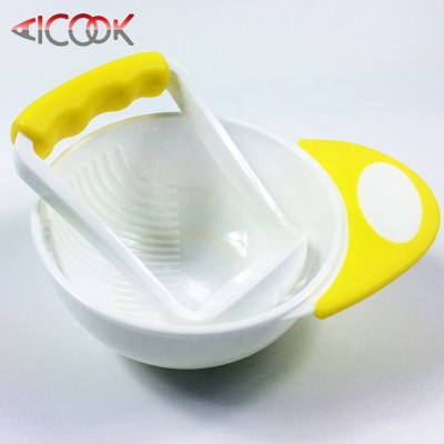 Factory wholesale baby feeding food masher bowl